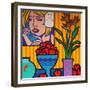 Homage to Lichtenstein and Wesselman-John Nolan-Framed Giclee Print