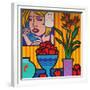 Homage to Lichtenstein and Wesselman-John Nolan-Framed Giclee Print