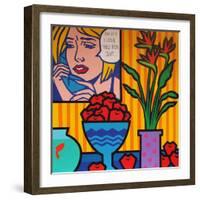 Homage to Lichtenstein and Wesselman-John Nolan-Framed Giclee Print