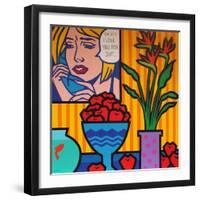 Homage to Lichtenstein and Wesselman-John Nolan-Framed Giclee Print