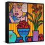 Homage to Lichtenstein and Wesselman-John Nolan-Framed Stretched Canvas