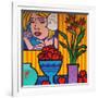 Homage to Lichtenstein and Wesselman-John Nolan-Framed Giclee Print