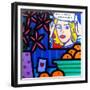 Homage to Lichtenstein-John Nolan-Framed Giclee Print