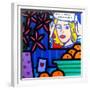 Homage to Lichtenstein-John Nolan-Framed Giclee Print