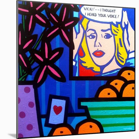 Homage to Lichtenstein-John Nolan-Mounted Giclee Print