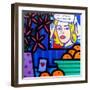 Homage to Lichtenstein-John Nolan-Framed Premium Giclee Print