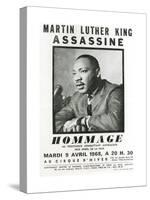 Homage to Martin Luther King, 1968-null-Stretched Canvas