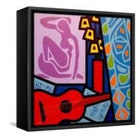 Homage to Matisse 11-John Nolan-Framed Stretched Canvas