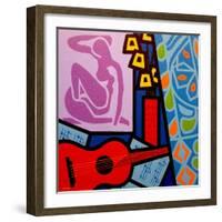 Homage to Matisse 11-John Nolan-Framed Giclee Print