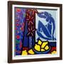 Homage to Matisse 1-John Nolan-Framed Giclee Print