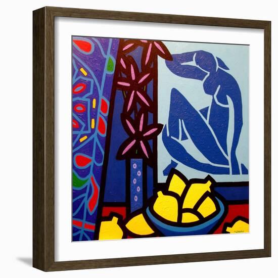 Homage to Matisse 1-John Nolan-Framed Giclee Print