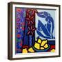Homage to Matisse 1-John Nolan-Framed Giclee Print