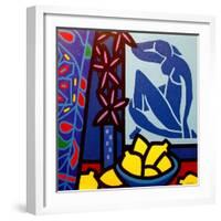 Homage to Matisse 1-John Nolan-Framed Giclee Print