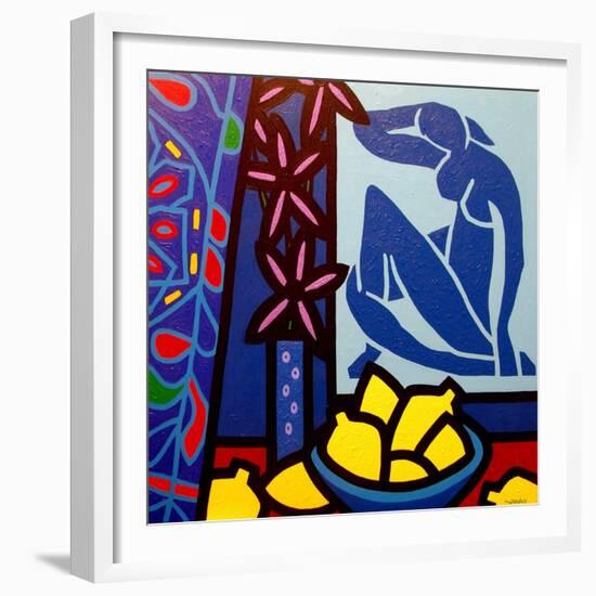 Homage to Matisse 1-John Nolan-Framed Giclee Print