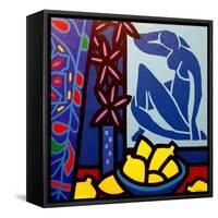 Homage to Matisse 1-John Nolan-Framed Stretched Canvas