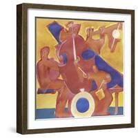 Homage to Mingus-Gil Mayers-Framed Giclee Print