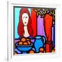 Homage to Modigliani 1-John Nolan-Framed Giclee Print