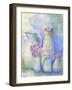 Homage To Morandi With Flowers-Lisa Katharina-Framed Giclee Print