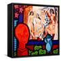 Homage to Picasso 1-John Nolan-Framed Stretched Canvas