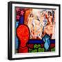 Homage to Picasso 1-John Nolan-Framed Giclee Print