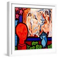 Homage to Picasso 1-John Nolan-Framed Giclee Print
