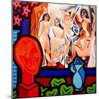 Homage to Picasso 1-John Nolan-Mounted Premium Giclee Print