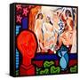 Homage to Picasso 1-John Nolan-Framed Stretched Canvas