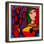 Homage to Picasso 2-John Nolan-Framed Premium Giclee Print