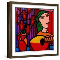 Homage to Picasso 2-John Nolan-Framed Giclee Print