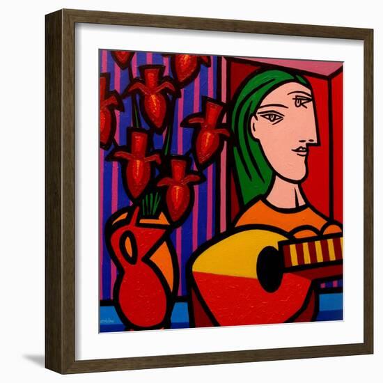 Homage to Picasso 2-John Nolan-Framed Giclee Print