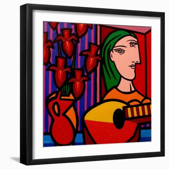 Homage to Picasso 2-John Nolan-Framed Giclee Print