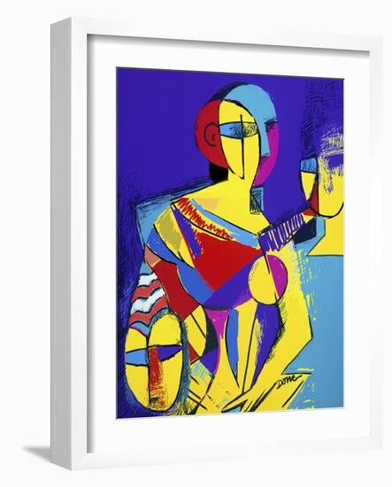 Homage to Picasso-Diana Ong-Framed Giclee Print