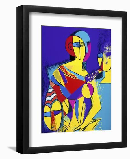 Homage to Picasso-Diana Ong-Framed Premium Giclee Print