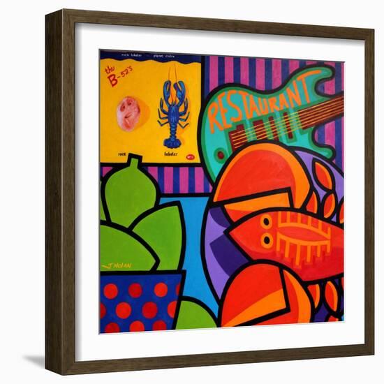 Homage to Rock Lobster-John Nolan-Framed Giclee Print