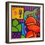 Homage to Rock Lobster-John Nolan-Framed Giclee Print