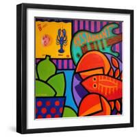 Homage to Rock Lobster-John Nolan-Framed Giclee Print