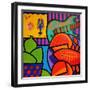 Homage to Rock Lobster-John Nolan-Framed Giclee Print