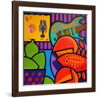 Homage to Rock Lobster-John Nolan-Framed Giclee Print