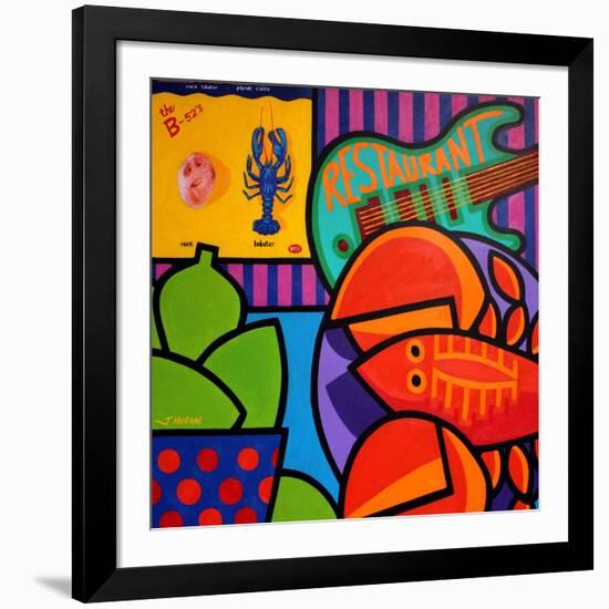 Homage to Rock Lobster-John Nolan-Framed Giclee Print