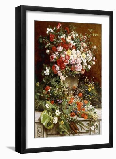 Homage to the Queen of Flowers, 1884-Charles Verlat-Framed Giclee Print