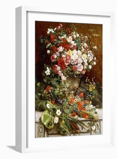 Homage to the Queen of Flowers, 1884-Charles Verlat-Framed Giclee Print