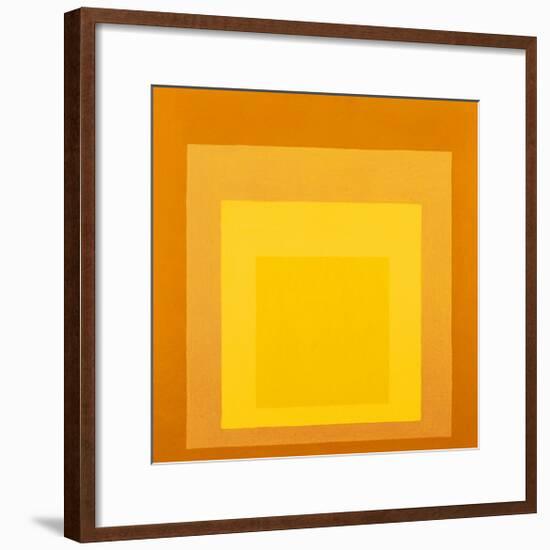 Homage To The Square-Josef Albers-Framed Art Print