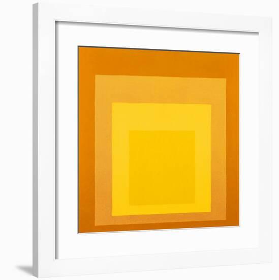 Homage To The Square-Josef Albers-Framed Art Print