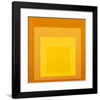 Homage To The Square-Josef Albers-Framed Art Print