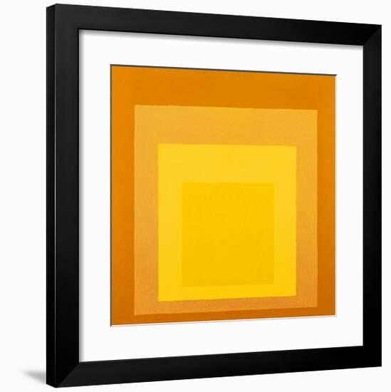 Homage To The Square-Josef Albers-Framed Art Print