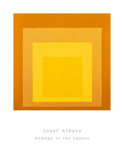 Homage To The Square-Josef Albers-Framed Art Print