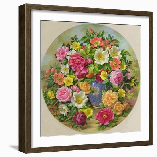 Homage to the Wild Rose-Albert Williams-Framed Giclee Print