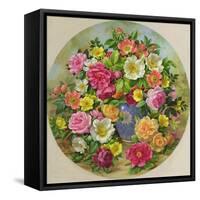 Homage to the Wild Rose-Albert Williams-Framed Stretched Canvas