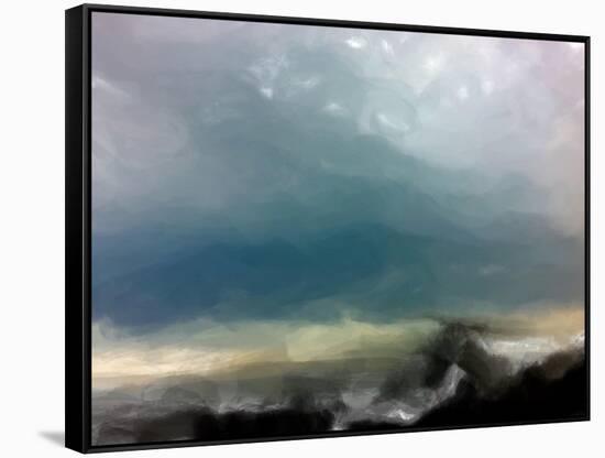 Homage to Turner-Sarah Butcher-Framed Stretched Canvas