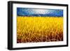 Homage to Van Gogh 1-John Nolan-Framed Premium Giclee Print